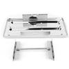 Battery Tray Stainless Steel Universal Polished Holder Hold Down Kit 7 1 2 X 13 1 4in