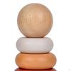 Wooden Stacking Rings Toy Sensory Toy,Early Educational,Preschool Baby Toys Circle Stacker