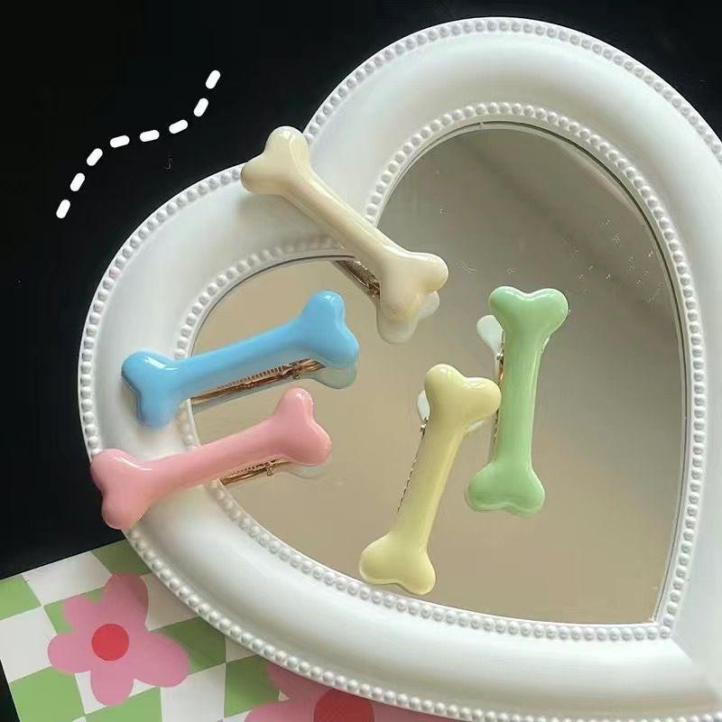 Cut Bone Shape Women Hair Clips Side Bangs Fix FringeBarrette Makeup Tools Female Ladies Girls Headwear Hairpin Hair Accessories
