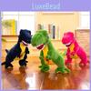 Cute Tyrannosaurus Lightning Plush Toy Doll For Children Gift And Decor Room