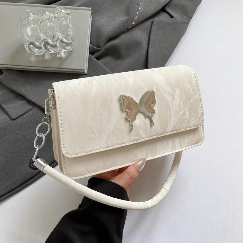 Today's Popular Small Bag Women's New Bow Chain Fashion Shoulder Bag Texture Underarm Women's Bag