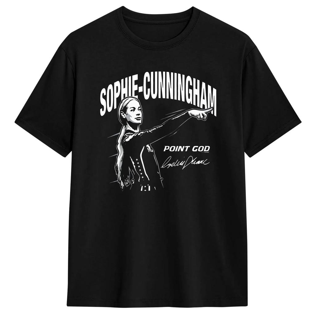 Men Tshirts Sophie Cunningham Vintage Pure Cotton Tee Shirt Short Sleeve T Shirt Round Neck Clothing Summer
