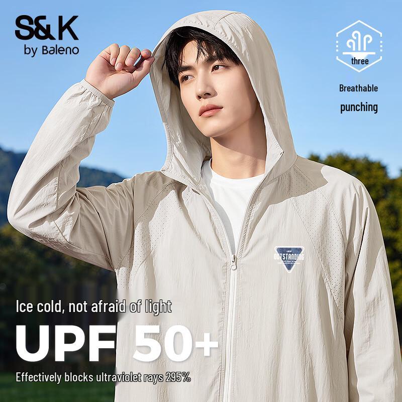 Baleno S&K Men s Hooded Sun Protection Jacket XL