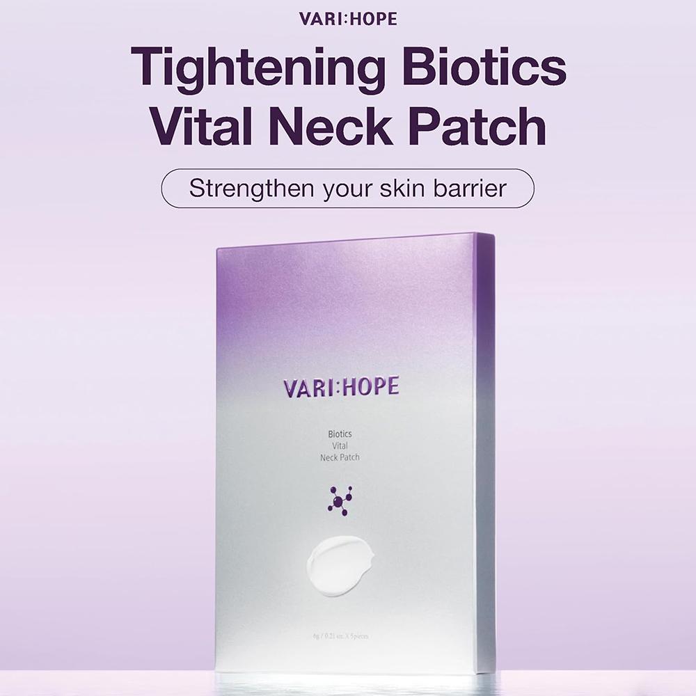 Vari:Hope Biotics Vital Plaster na szyję 6g*5szt.