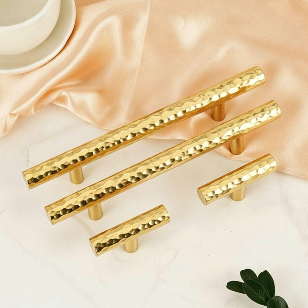 Solid Brass Material Cabinet Handles Long Handle Wardrobe Handles Wardrobe Door