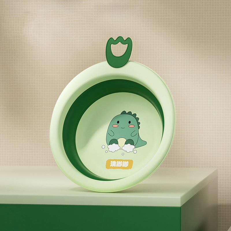 Skládací umyvadlo pro děti, Přenosné umyvadlo, Silný plastový lavor pro miminka, Domácí dětská malá miska