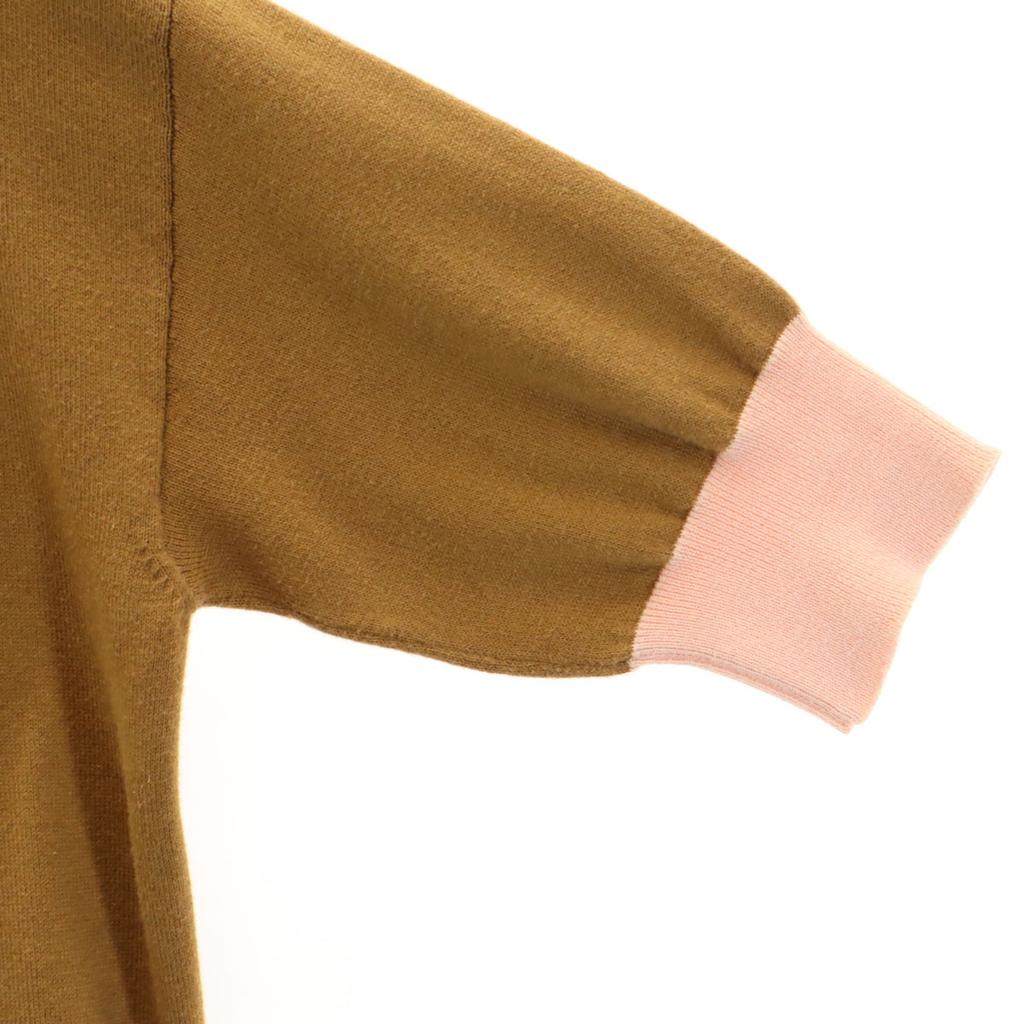 MARNI made in Italy Five-quarter sleeve knit 38 Brown Women Used