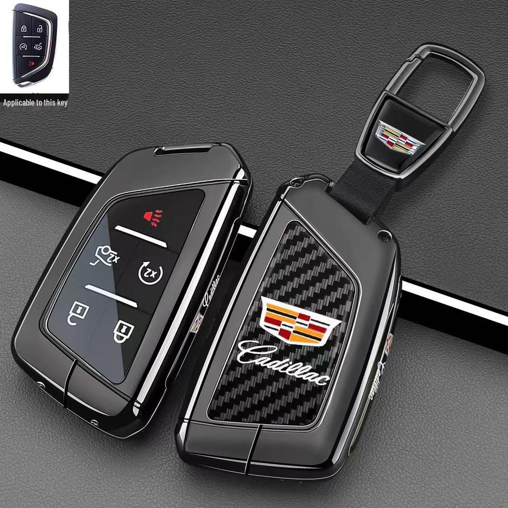 Cadillac Key Case for XT6, CT4, CT5, CT6, GT4, XT4, and XT5 Models