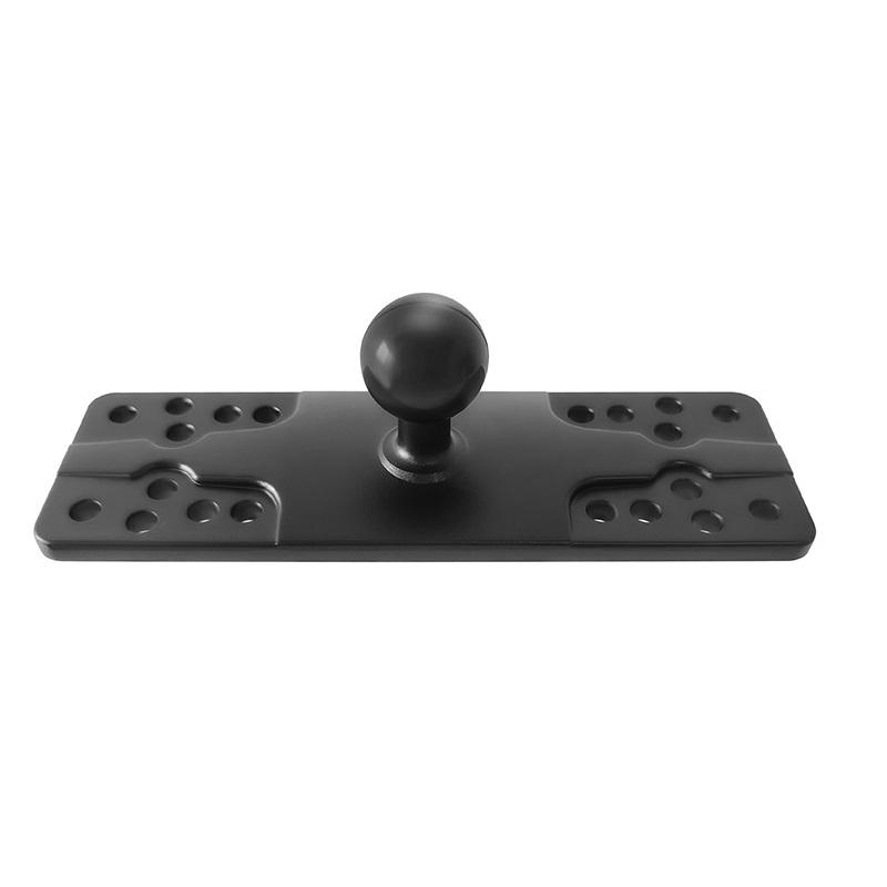 1   Ball Fish Finder Mount Drill-Down Ball Base GPS Mount Universal Marine Electronic Fishfinder Mounting Plate Fit for Garmin NS-BRFB