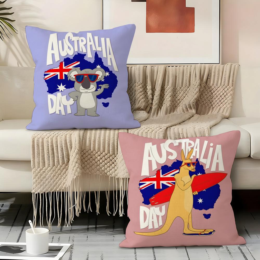 Australia Fashion Pillow Case Pillowcase, Double-Sided Printed, Sofa Cushion, Bedroom Headboard Pillow