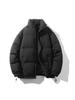 JSEN Trendy Cotton Stand Collar Down Jacket for Men & Women - 2025 Winter Warm Casual Couple Jacket.