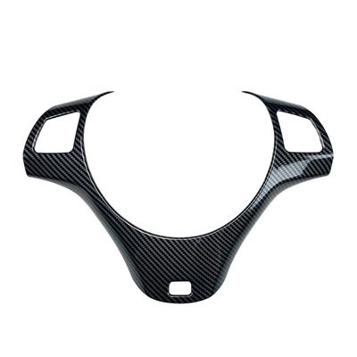 Pre BMW radu 3 E90 E91 E92 E93 Carbon Fiber Car Volant Dekoratívne lišta rámu Nálepka Prúžok Ozdobný kryt