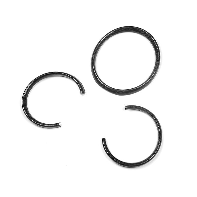 For Porsche Macan 2014- Car Styling Center Console Dashboard Frame Decorative Trim Automotive Interior Accessories Stickers