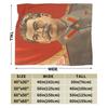 Lenin Joseph Stalin Soft Warm Blankets  Students Plush Throw Blanket Fluffy Home Decor Flannel Bedspread Sofa Bed Cover