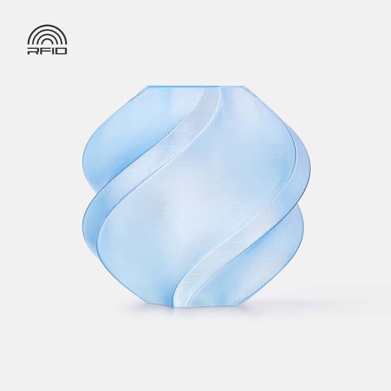 Bambu Lab Translucent PETG 3D Printer Filament CN plug (adapter included)