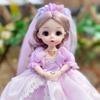 1 Set 32Cm Music Gauze Skirt Dolls Action Figures For Girls 6 To 7 Years Kids Toys Clothes And Accessories