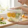 4L Cold Water Kettle Leak-Proof With Faucet Refrigerator Water Jug Plastic Heat-Resistant Cold Water Bucket Cold Drinks