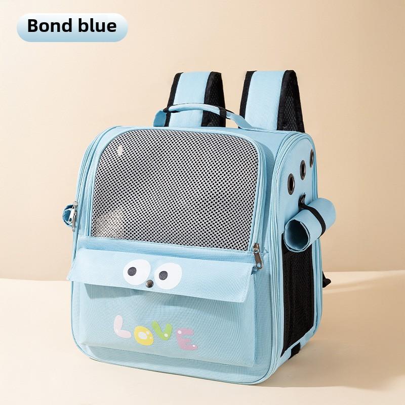 Cat Out Large Capacity Cute Cartoon Carrot Pocket Backpack All Seasons Cat Bag Dog Pet Bag