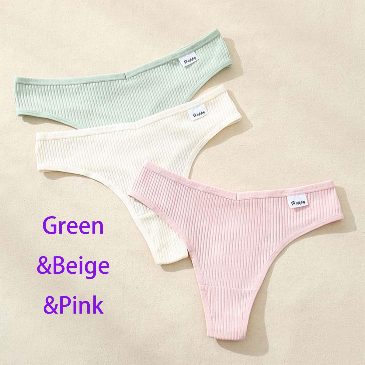 

3 шт. хлопковые трусики для женщин, трусики со средней талией, дышащие, удобные, женские трусы, сексуальные трусы с высокоэластичной тканью, женские футболки большого размера XL (80-90 kg) жёлтый