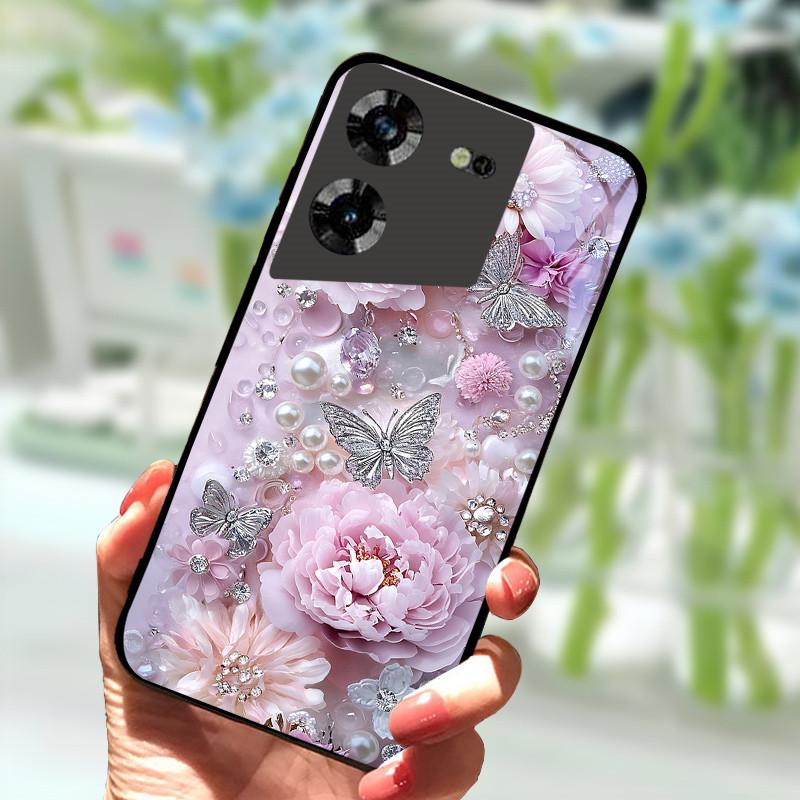 For Tecno Pova 5 Case Full Protection Back Cover Phone Case For Tecno Pova 5 Pova5 Pro Tempered Glass Shockproof Shell Fundas
