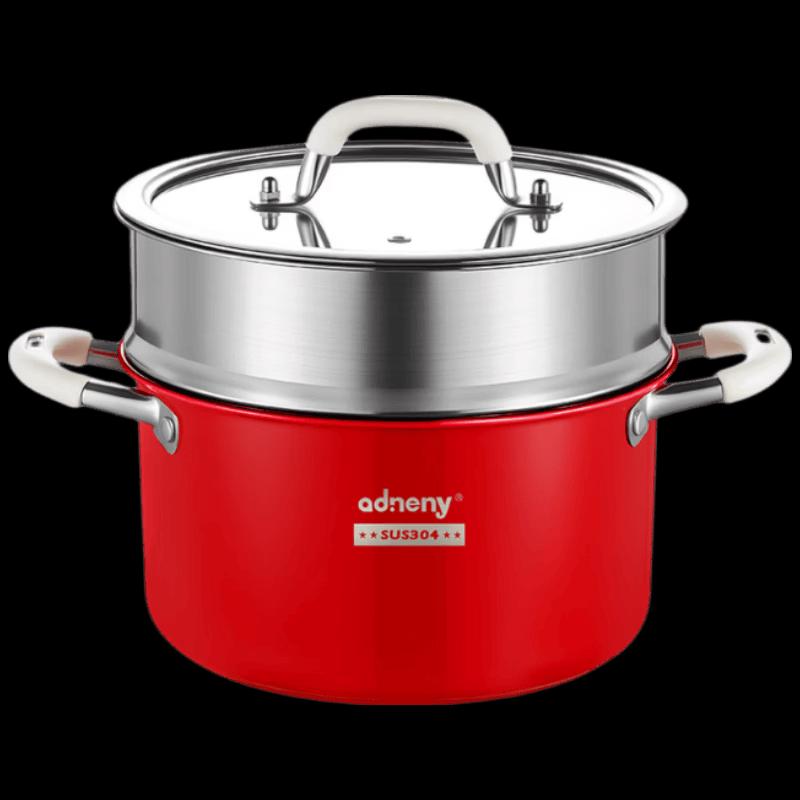 Adneny AS-6161 304 Stainless Steel Compound Bottom Stockpot