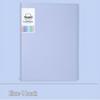 A4 Morandi Color Multi-Layer Transparent Test Paper Folder - Large Capacity for Students