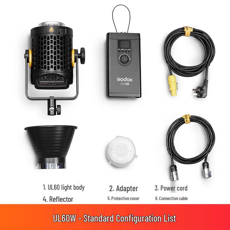 Godox UL60 Silent LED Video Light Kit
