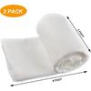 Snow Blankets for Christmas Village, Set of 2 Rolls of 3 Foot X 8 Foot Fake Snow Blanket Roll for Xmas Tree Holiday Winter Decoration