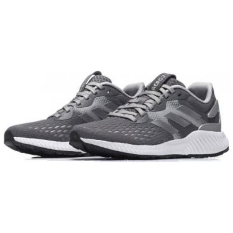 Adidas Aerobounce Abrasion Resistant Low top Running Shoes Women's Gray DA9967