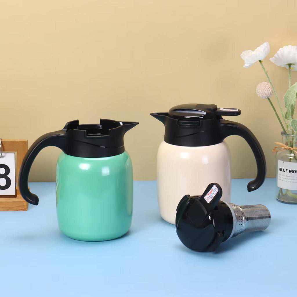 2016 Mute Teapot: 316 Stainless Steel, Large Capacity, Insulated Water Bottle with Tea Separation for Home or Office.