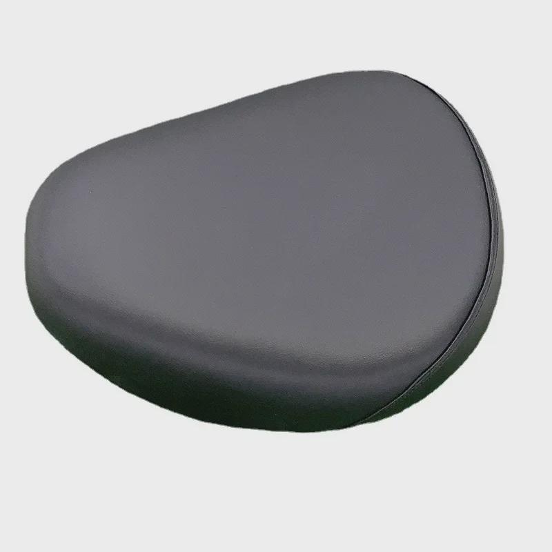 Scaun electric pentru bicicletă cu arc dublu cu pernă lată și accesorii pentru geantă