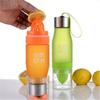 Bouteille de Sport 650ml H20 plastique Bouteille infusion fruits Infuseur Boisson Sports Extérieurs Jus citron Portable Vélo Voyage Bouteille d'eau