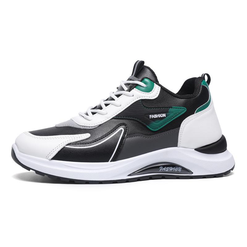 Обувь весна новая кожаная сетчатая дышащая спортивная обувь легкая беговая обувь модная повседневная 38