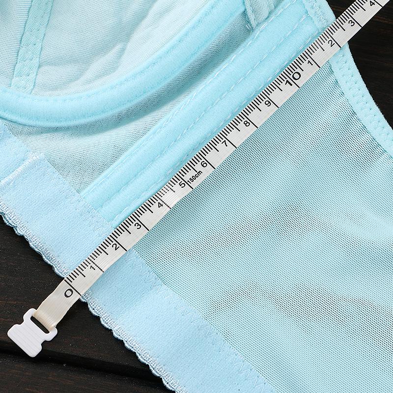 Plus Size Lace Full Cup Bra - Slimming Vest Style for Large Busts