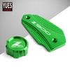 Motorcycle Accessories Front & Rear Fluid Reservoir Cover Cylinder Reservoir Brake Cap For Kawasaki Z900 2018