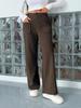 2025 European & American Fashion Straight-Leg Pants with Pockets
