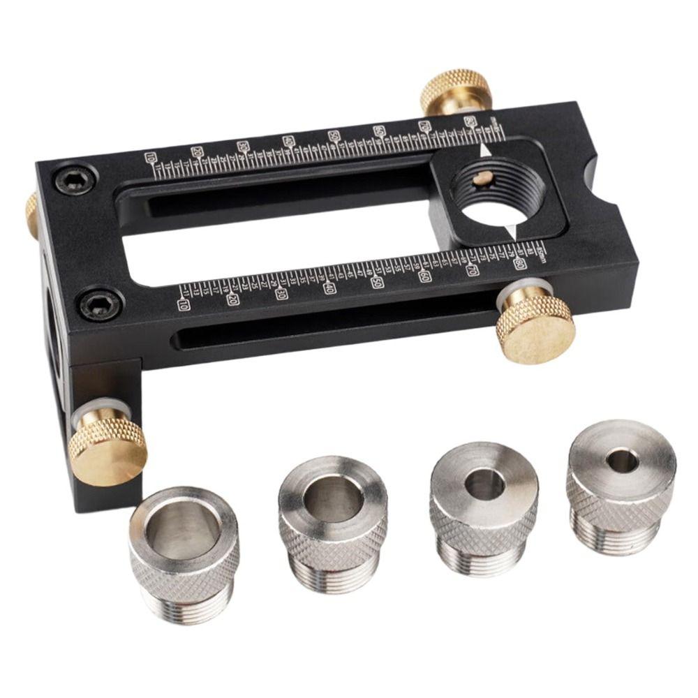 2 in 1 Punch Positioner Screw Punch Doweling Jig Kit Punching Hole Puncher  Crib