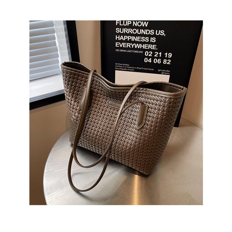 Tooxika Women's New Simple High-end Large-capacity Tote Bag Versatile Single-shoulder Underarm Bag