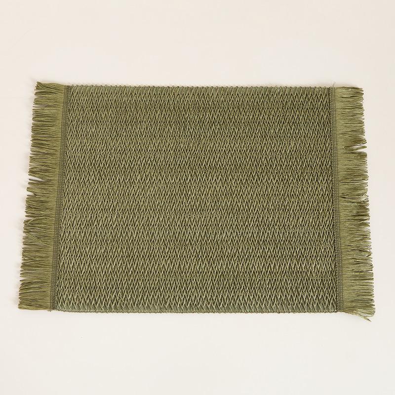 1PC Linen Table Mat Placemat Coasters Doily Dining Decor Tableware Mat Pad For Home Wedding Party Home Decoration