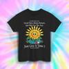 Just Give It Time Shirt | Positive Quote Sunflower Growth Mental Health Tee S–5X