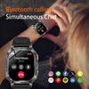 For Android iOS Watch Smart Call Sports Monitor Health Flashlight Waterproof IP68 Men Smartwatch Military Battery 1400 mAh New