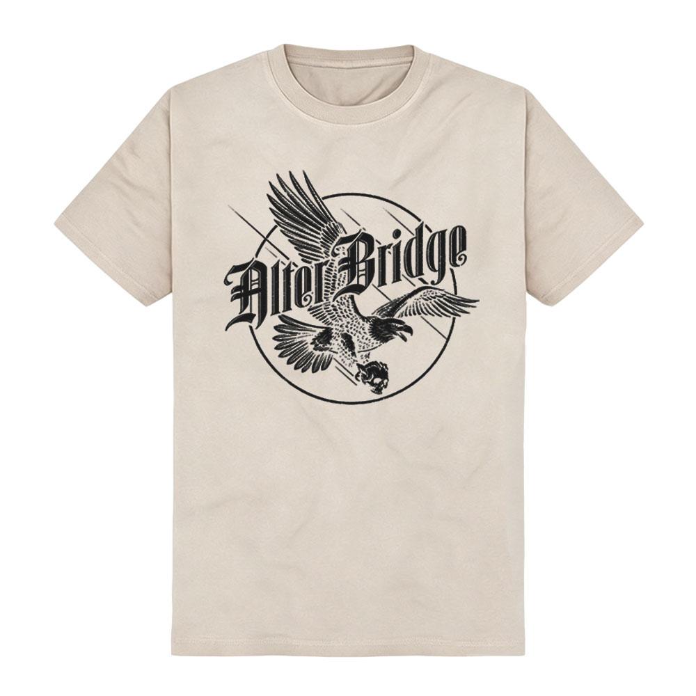 Eagle Tee Alter Bridge Hardcore Thriller Traditional Heavy Metal Aesthetics Tshirt O-neck Cotton Short Sleeve T-shirt Women Men Tops