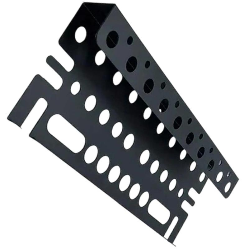 Space Saving Metal Tool Organizer Wall Mount Storage Rack for Tools Screwdriver Pilers Wrench Utility Tool Holder Shelf