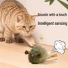 Smart Sensing Chirping Mouse Cat Toy: Light-Activated Sound Plush for Self-Play and Boredom Relief