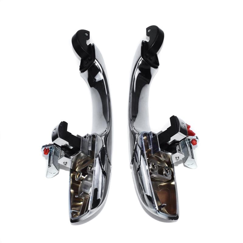 

4Pcs/Set Exterior Outside Door Handle 5065801AE 5065801AG For Chrysler 300/300C 05-10 Chrome Door Handle 4589009AH срібний