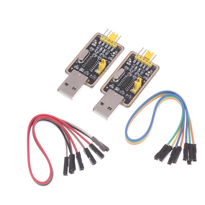 Ch340G Serielle Schnittstellenmodule USB zu TTL Konverter UART Modul Ch340 3,3V 5V Neun-Pin-Platine für Arduino DIY-Kit