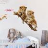 S-1 Pc Cartoon Lion Wall Stickers Removable Peel & Stick For Kids Room Nursery Playroom Cute Animal Theme Decor