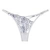 Adjustable Women Panties Transparent G-Strings Exquisite Lingere Underware