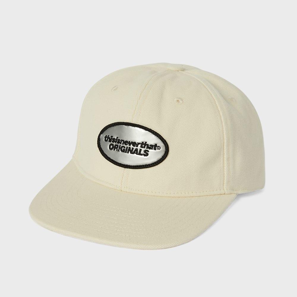 ThIs Is Never That Canvas Patch Cap Off White F