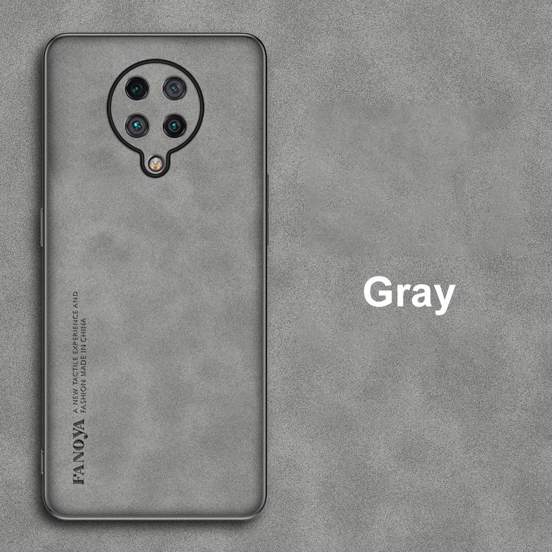 Luxury PU Leather Case For Xiaomi Poco F2 Pro Mix 4 Cover Business Protection Silicone Phone Case For Redmi K30 Pro K30 Ultra